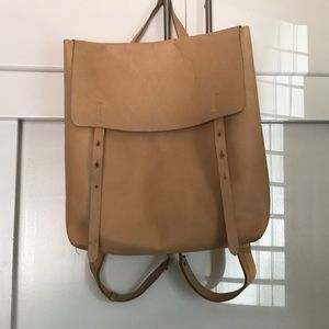 Eileen Fisher leather bag/backpack